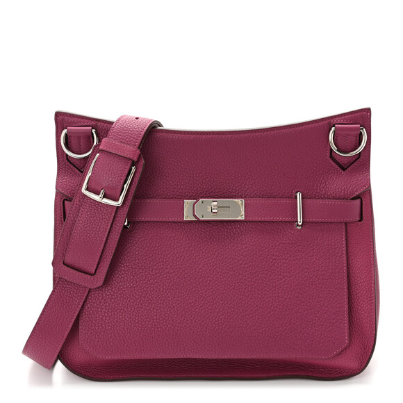 Hermes Taurillon Clemence Jypsiere 34 #183478H41B - Picture 1 of 10